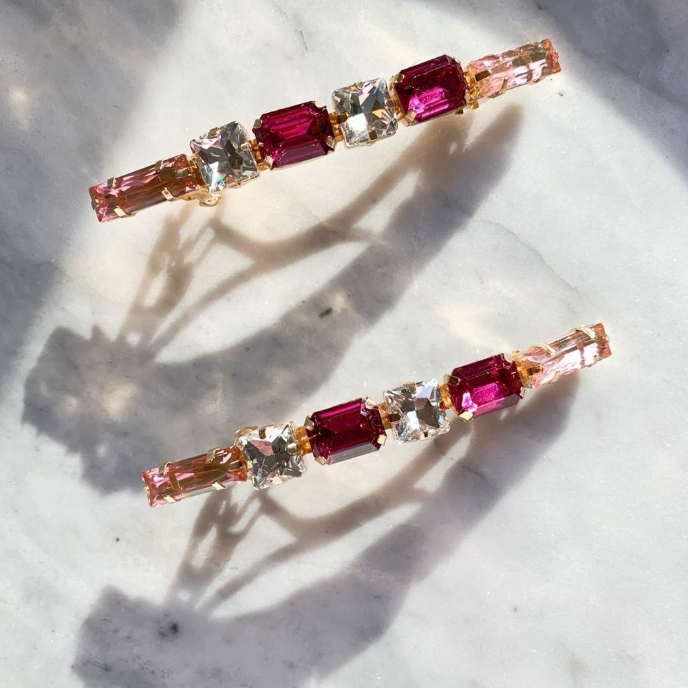 ROSALIE Gemstones Barrette - 1 Piece